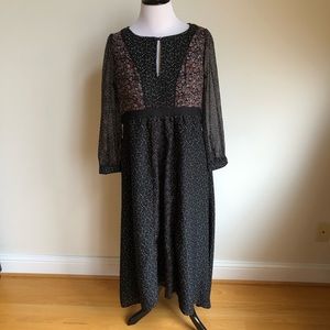 Anthropologie Floral Dress